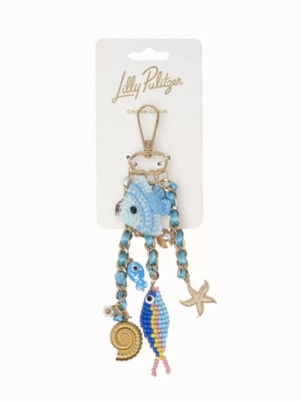 Lilly Pulitzer Sea Life Bag Charm - NWT